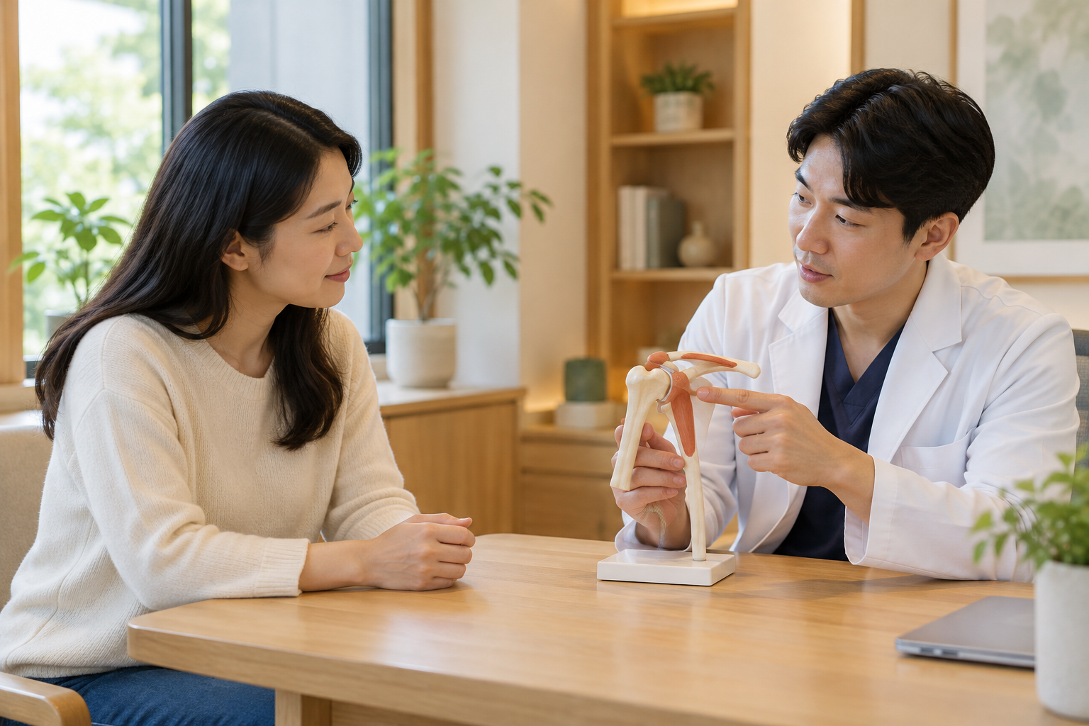 인천 어깨통증 한의원 — 어깨 상담에 관한 AI 설명용 이미지